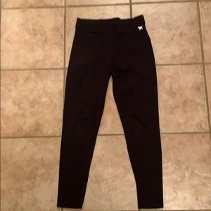 Black leggings from PINK